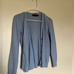 Forever 21 Blue Cardigan